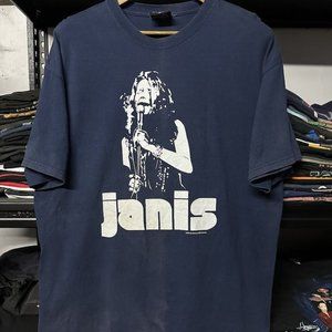 Vintage Janis Joplin Sun Faded Tee Oversize